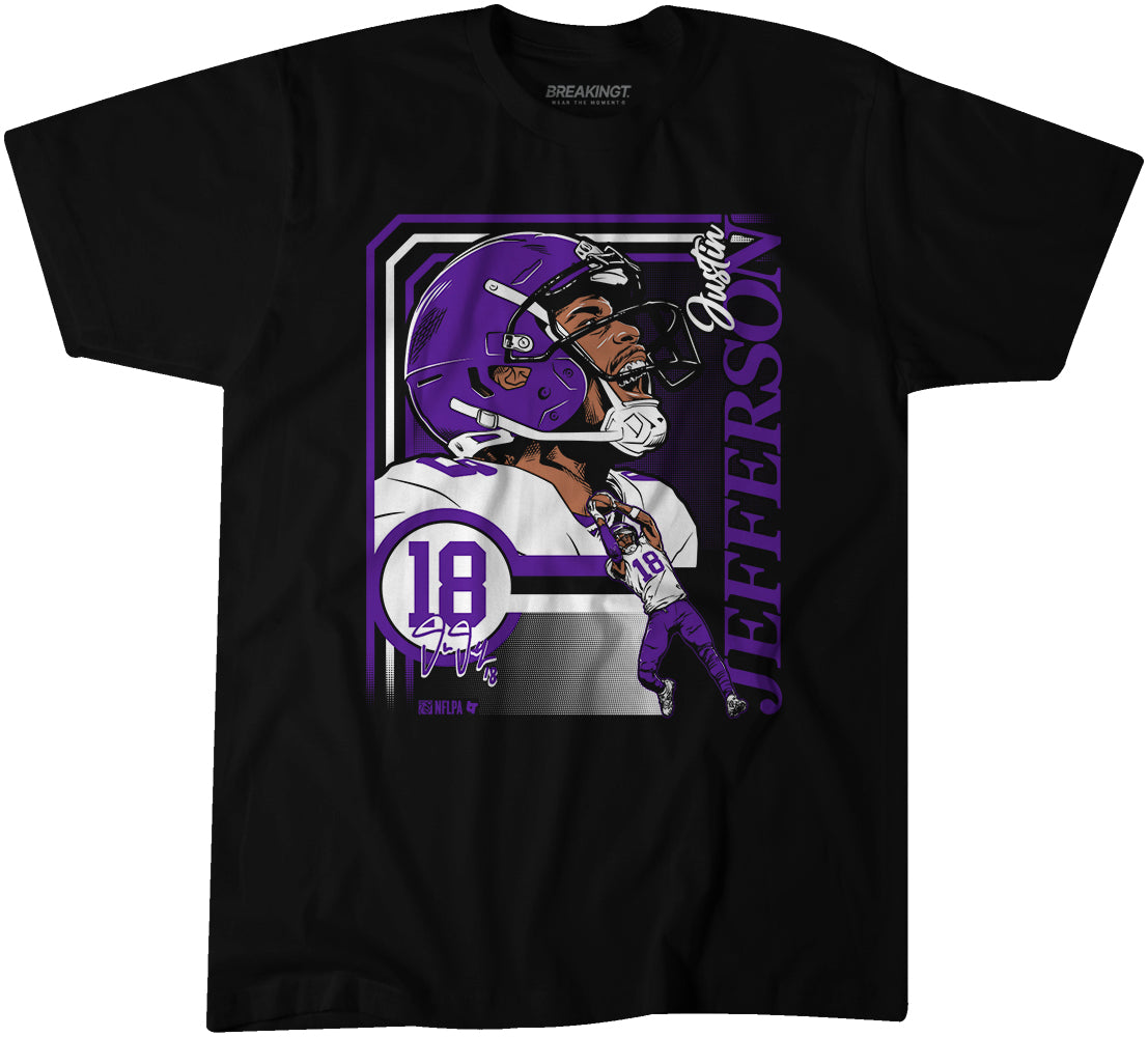 Justin Jefferson: Collage Frame