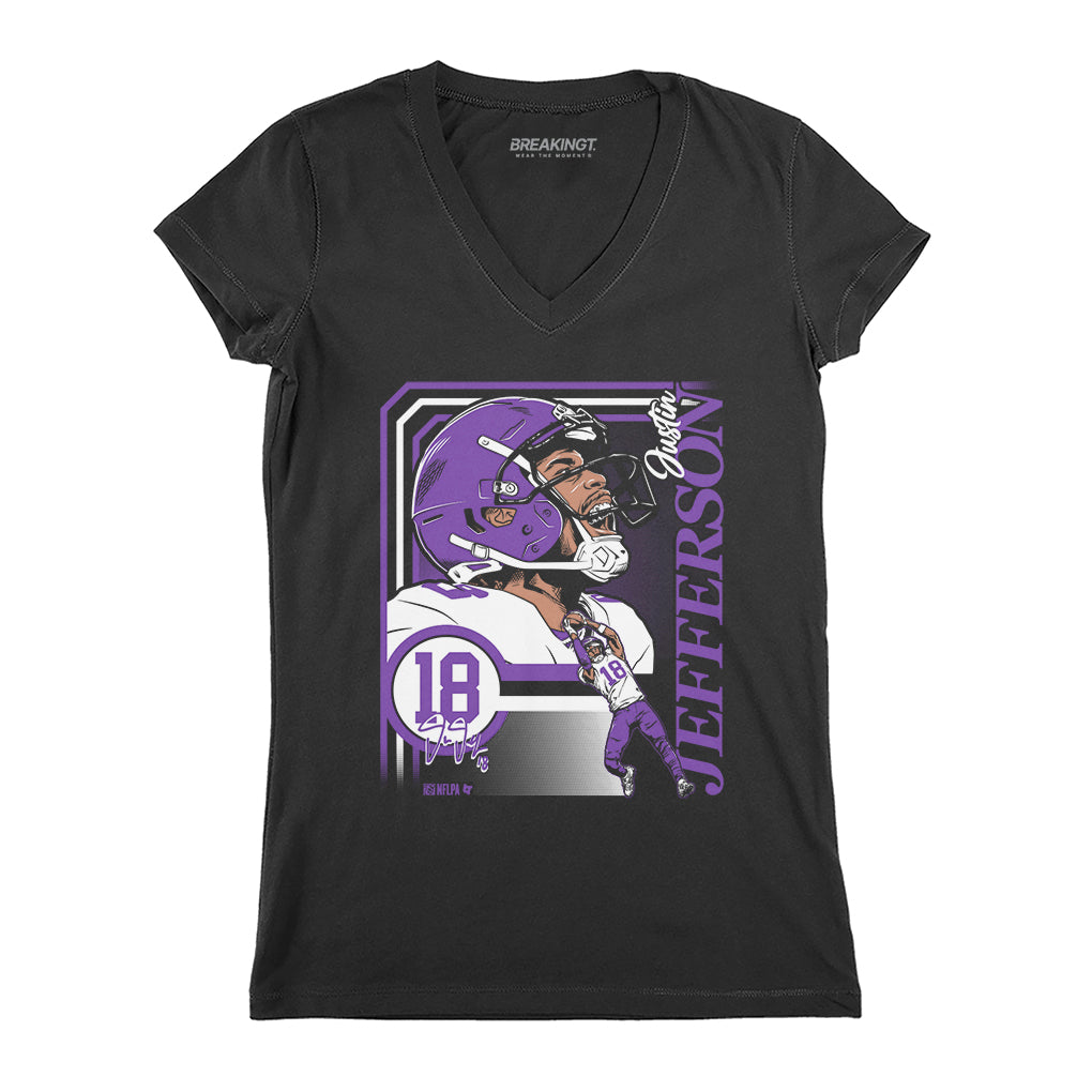 Justin Jefferson: Collage Frame