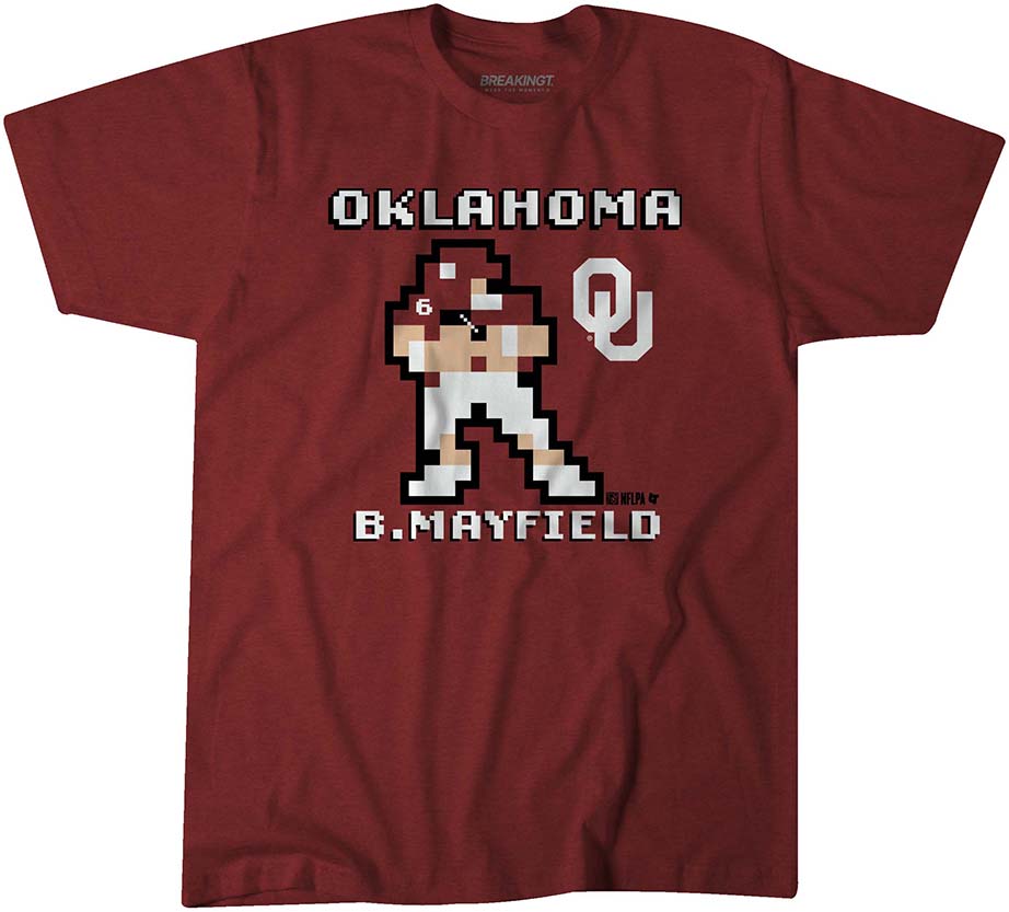Oklahoma Football: Baker Mayfield Retro Baller