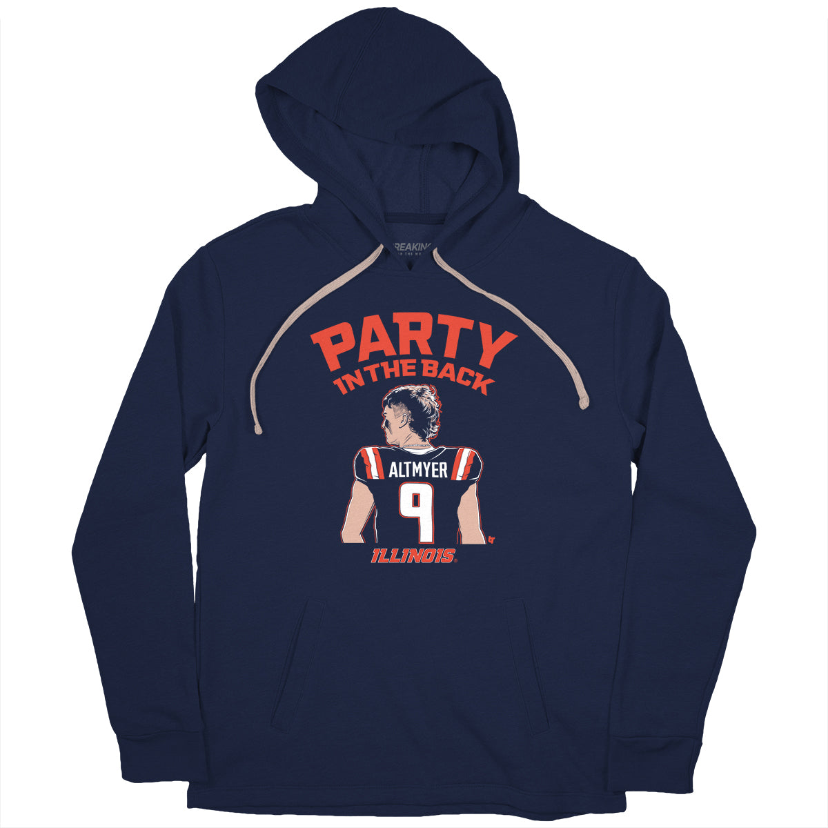 Illinois Football: Luke Altmyer Party in the Back