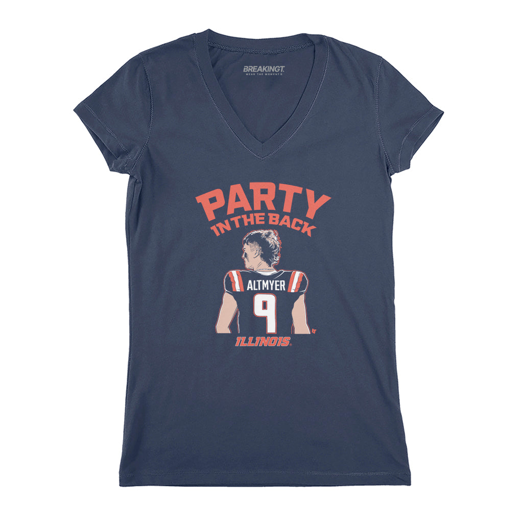Illinois Football: Luke Altmyer Party in the Back