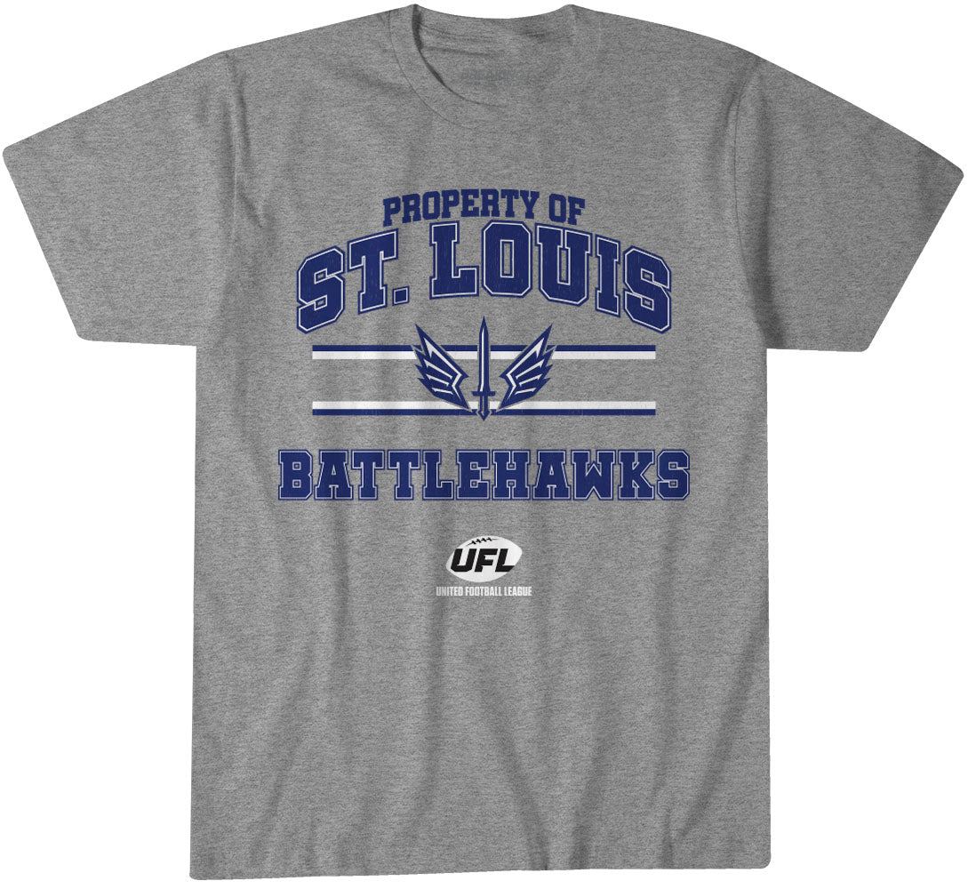 Property of St. Louis Battlehawks