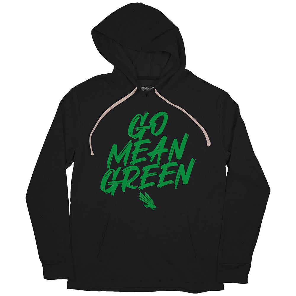 North Texas Slogan: Go Mean Green