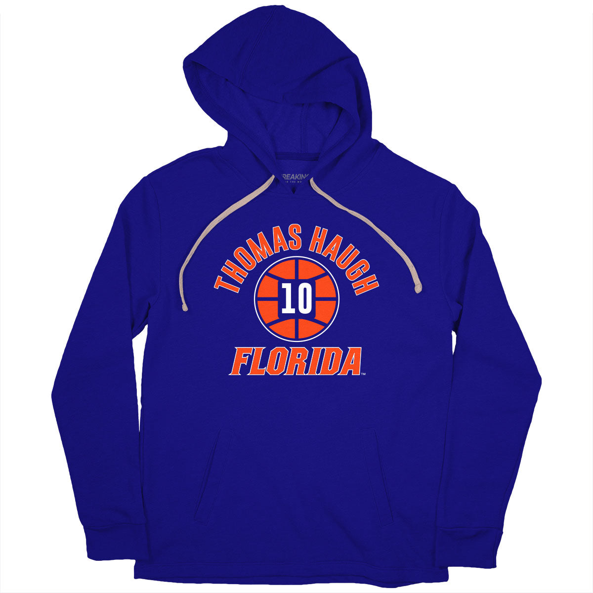 Florida Basketball Thomas Haugh Name Number Ball