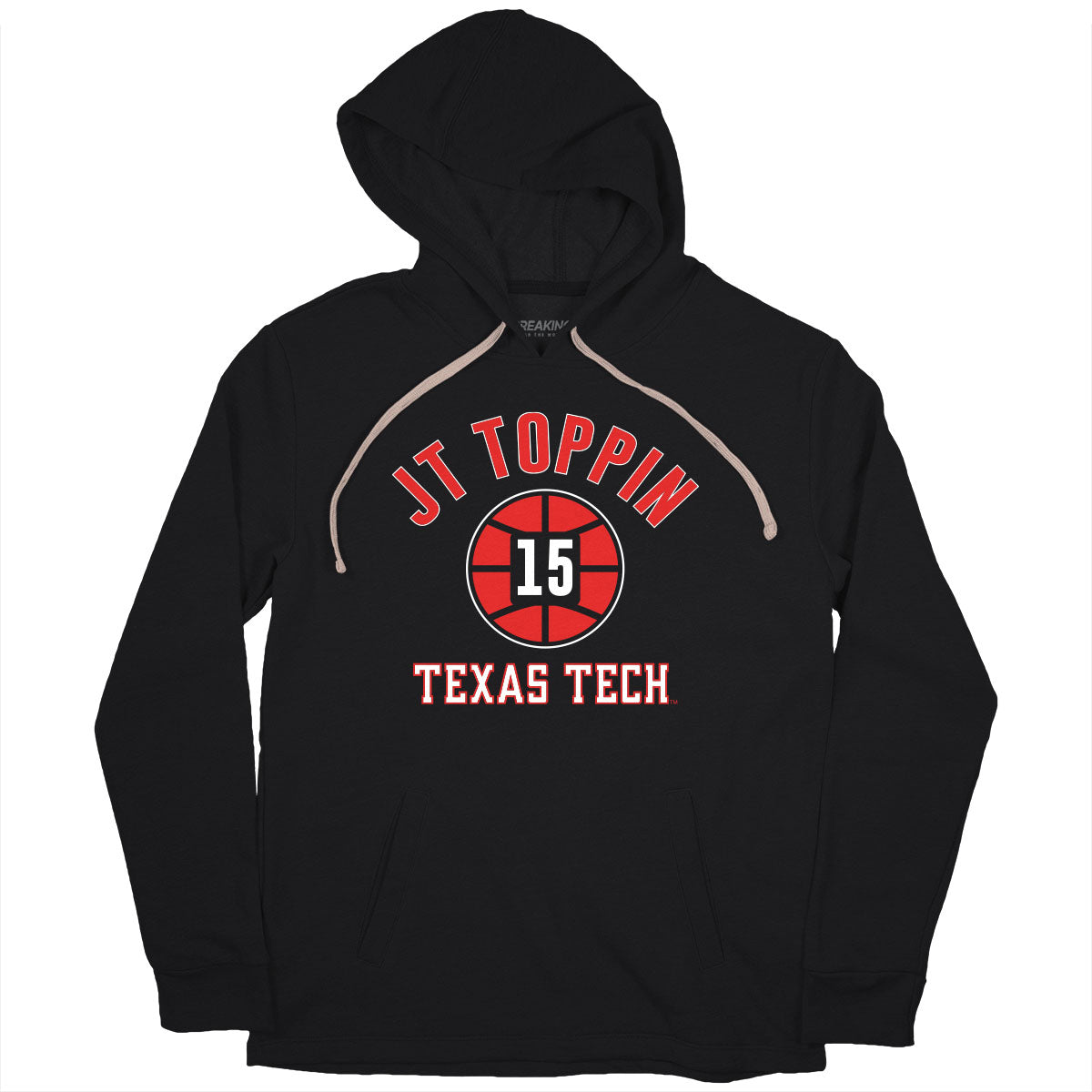Texas Tech Basketball: JT Toppin Name Number Ball