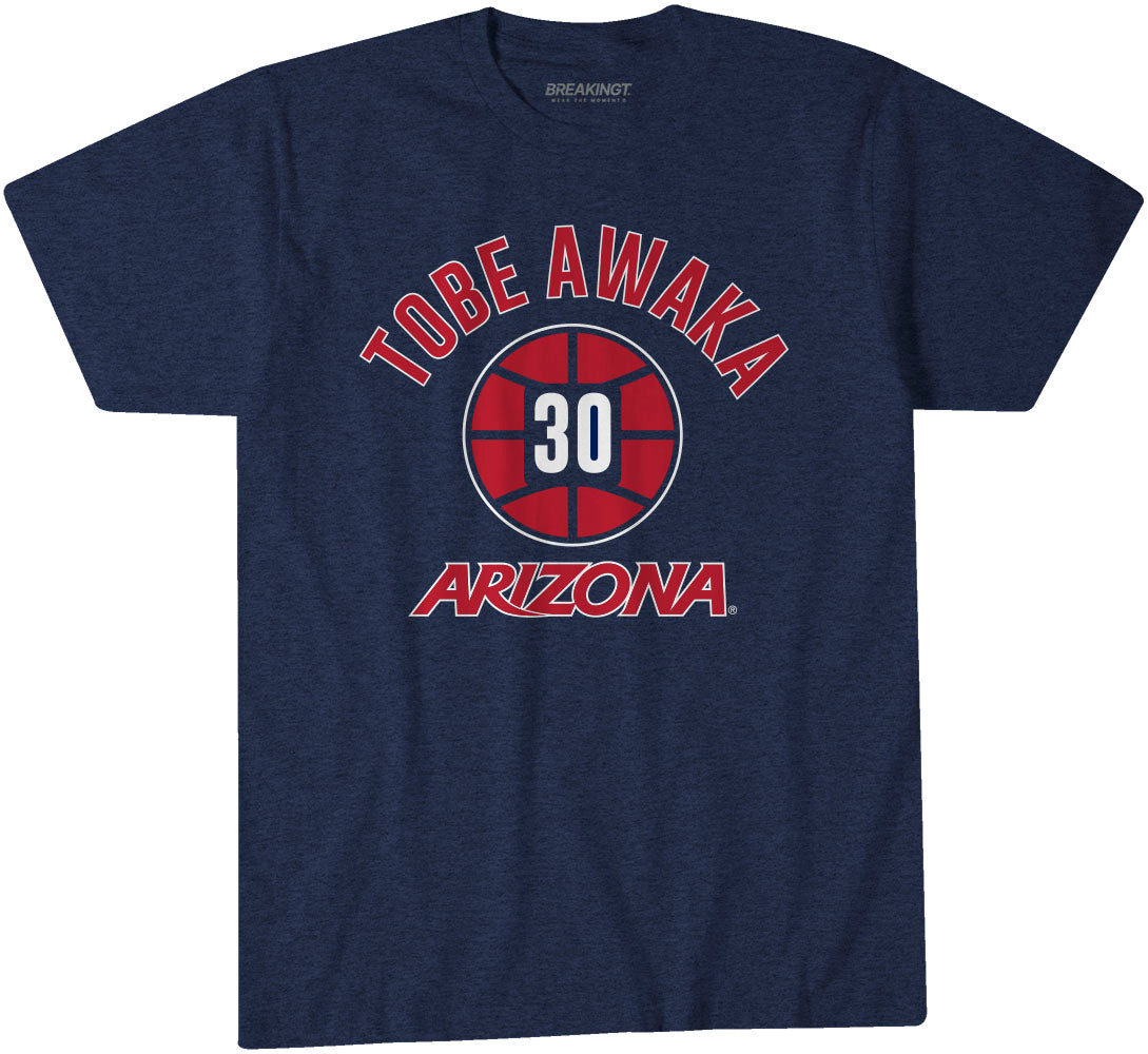Arizona Basketball: Tobe Awaka Name Number Ball