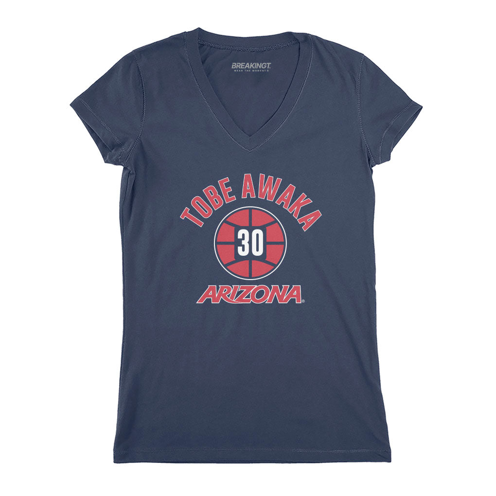 Arizona Basketball: Tobe Awaka Name Number Ball