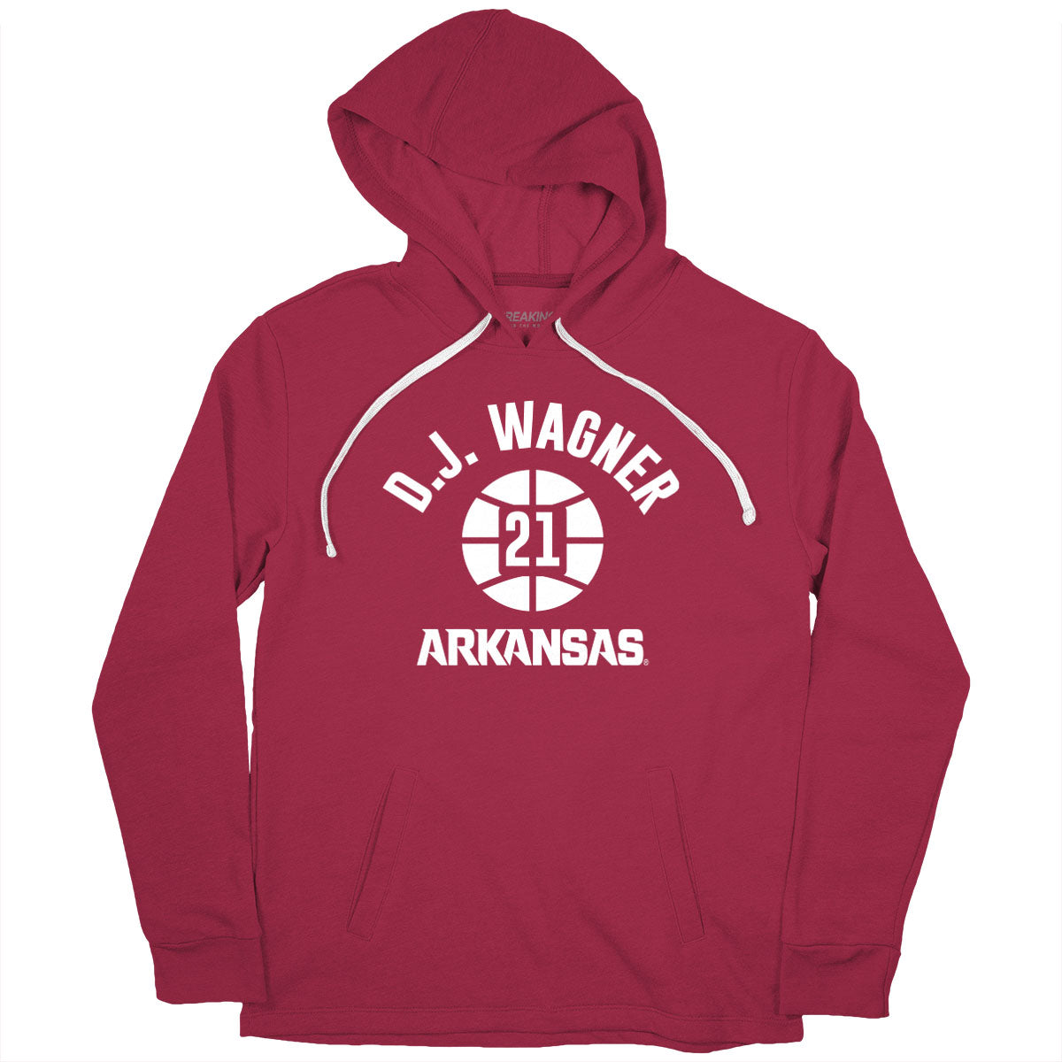 Arkansas Basketball: D.J. Wagner Name Number Ball