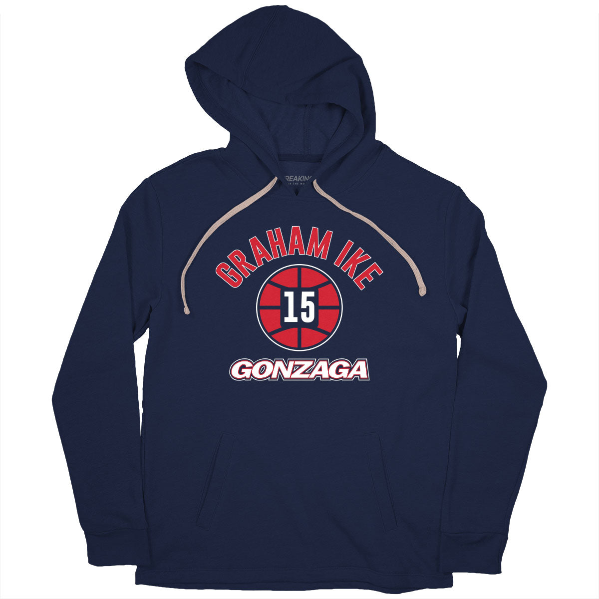 Gonzaga Basketball: Graham Ike Name Number Ball