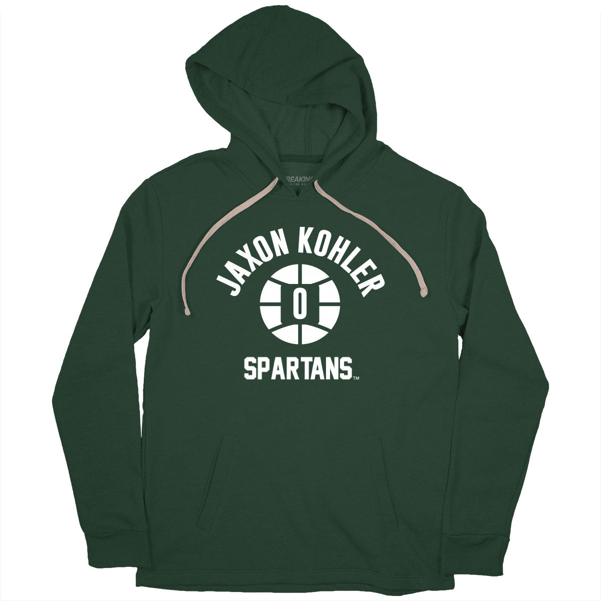 Michigan State Basketball: Jaxon Kohler Name Number Ball