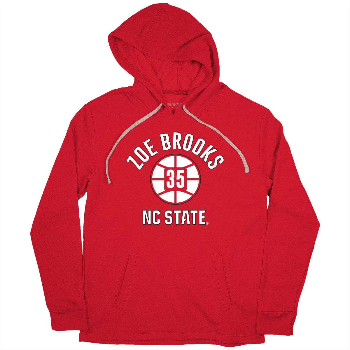 NC State Basketball: Zoe Brooks Name Number Ball