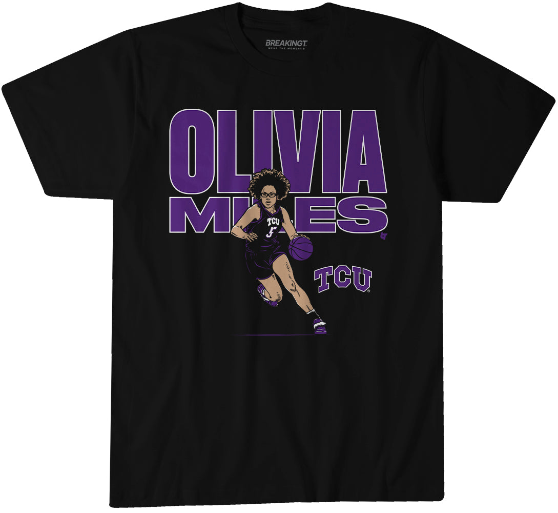 TCU Basketball: Olivia Miles Name Pose
