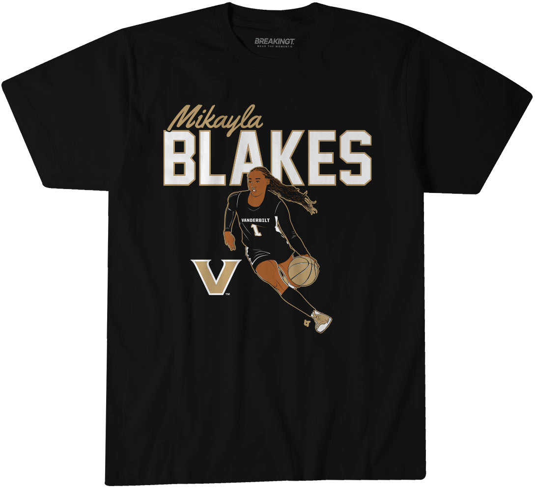 Vanderbilt Basketball: Mikayla Blakes Name Pose