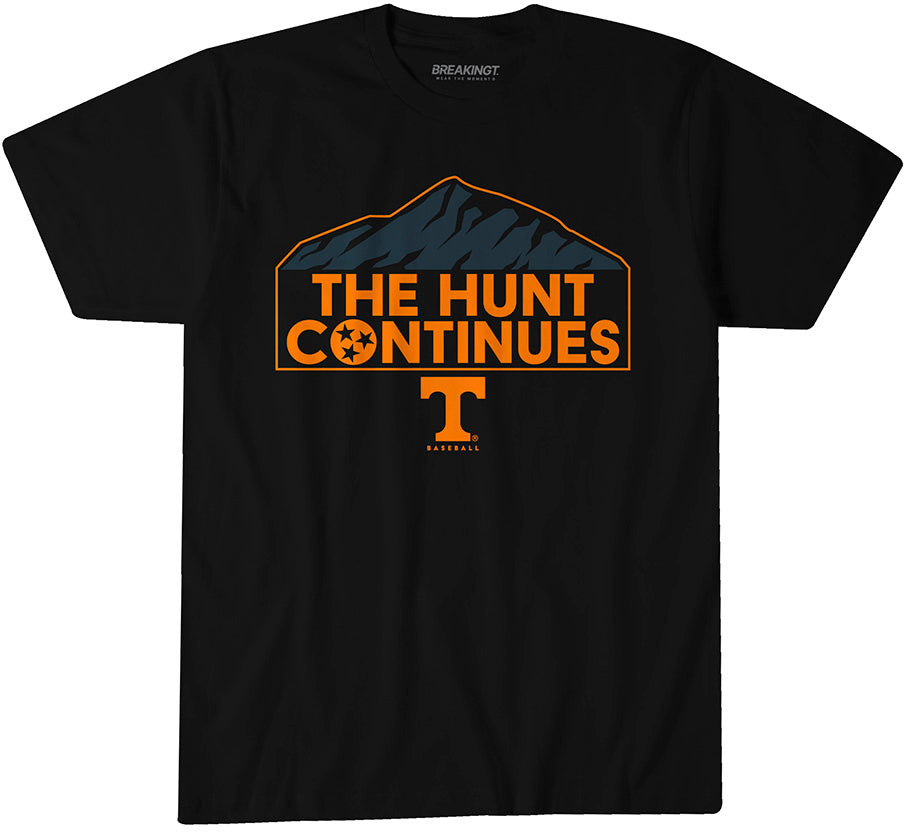 Tennessee Baseball: The Hunt Continues Mountain Logo