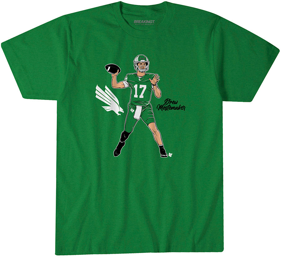 North Texas Football: Drew Mestemaker Superstar Pose