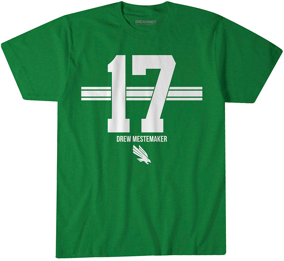 North Texas Football: Drew Mestemaker 17 Stripe