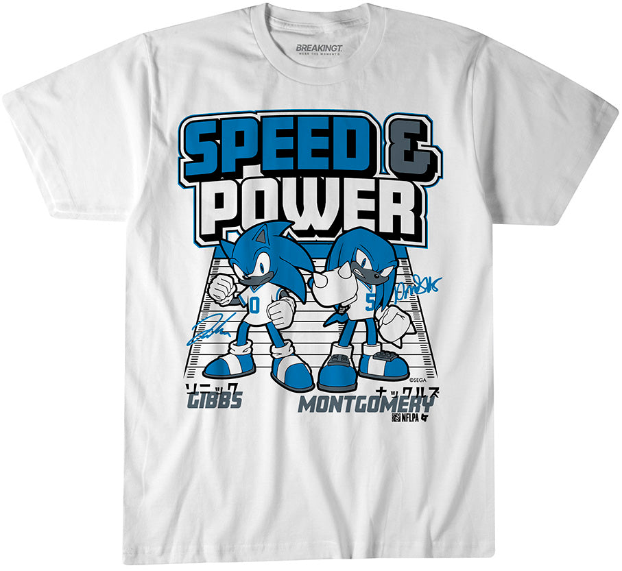 Jahmyr Gibbs & David Montgomery: Sega Sonic & Knuckles