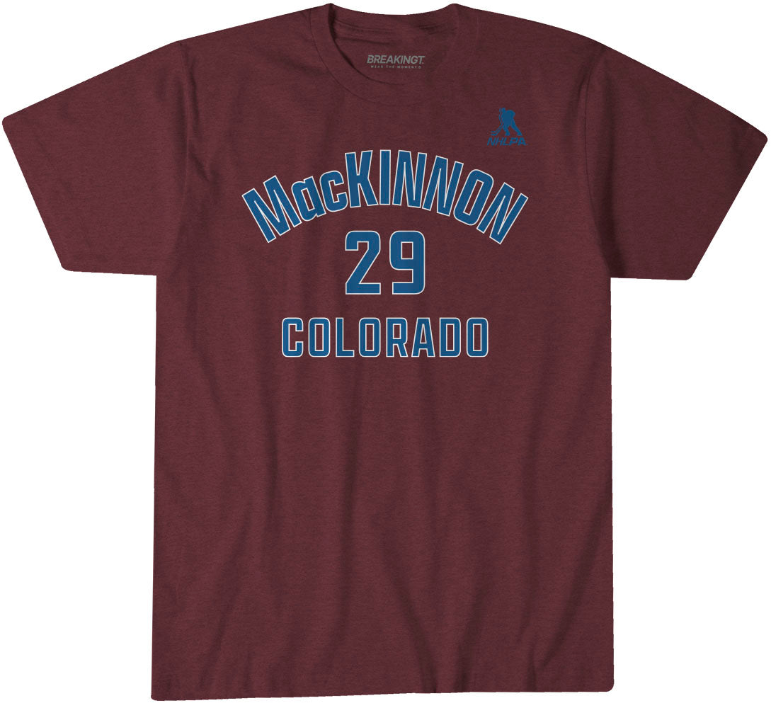 Nathan MacKinnon: Colorado Name & Number
