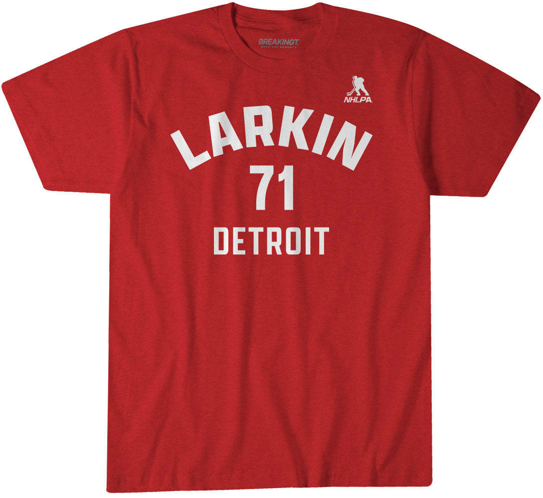 Dylan Larkin: Detroit Name & Number