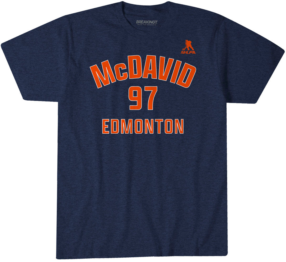 Connor McDavid: Edmonton Name & Number
