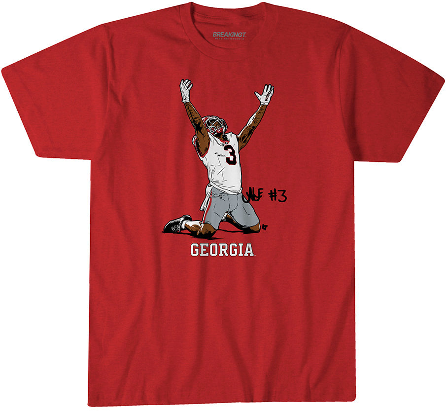 Georgia Football: Nate Frazier End Zone Celebration