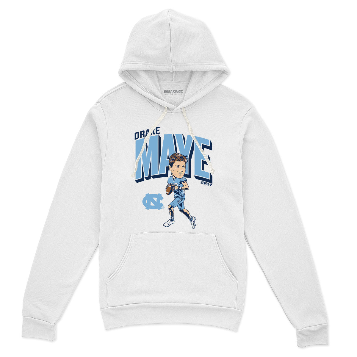 UNC Football: Drake Maye Pro Caricature