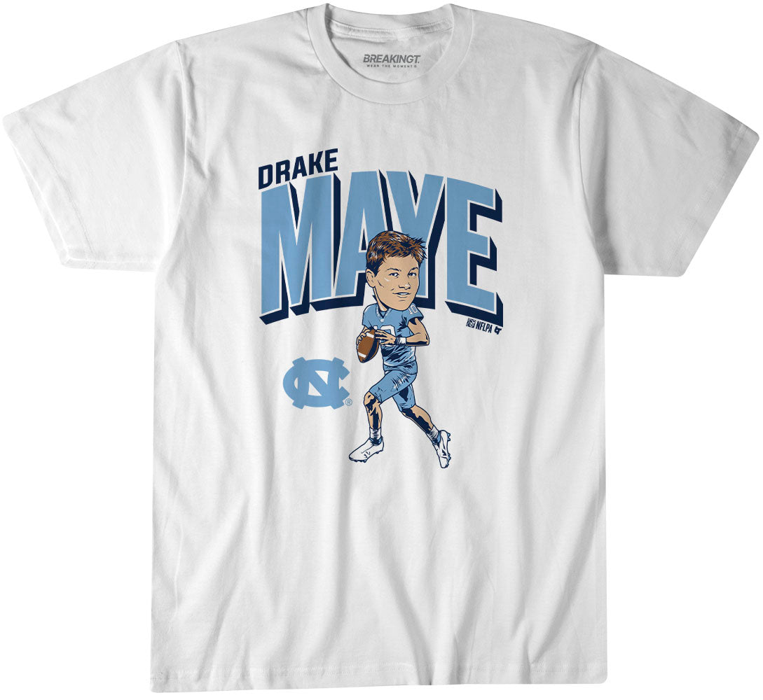 UNC Football: Drake Maye Pro Caricature
