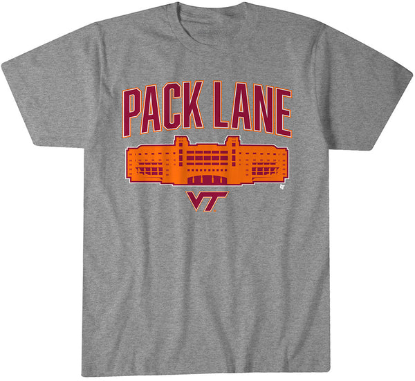 Virginia Tech Football: Pack Lane Shirt - Virginia Tech x BreakingT