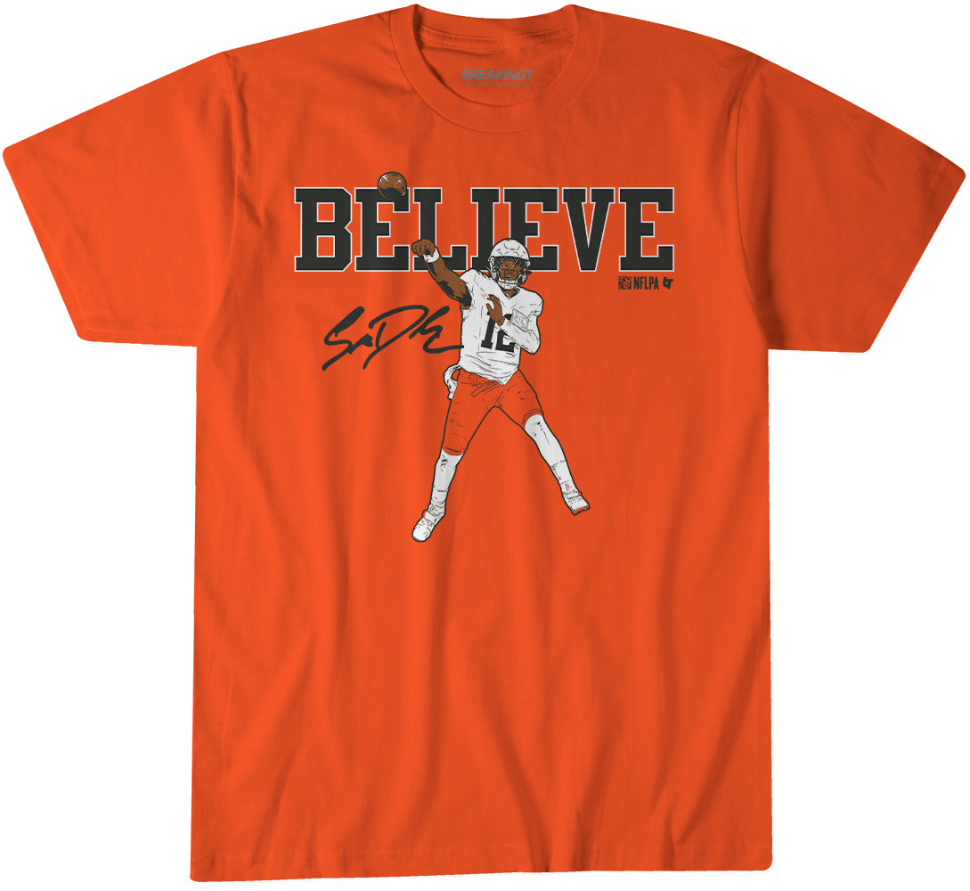 Shedeur Sanders: Believe