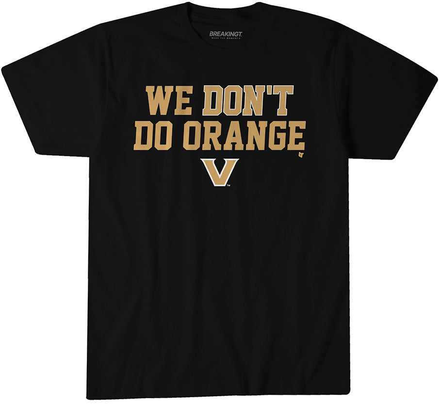 Vanderbilt Commodores: We Don't Do Orange