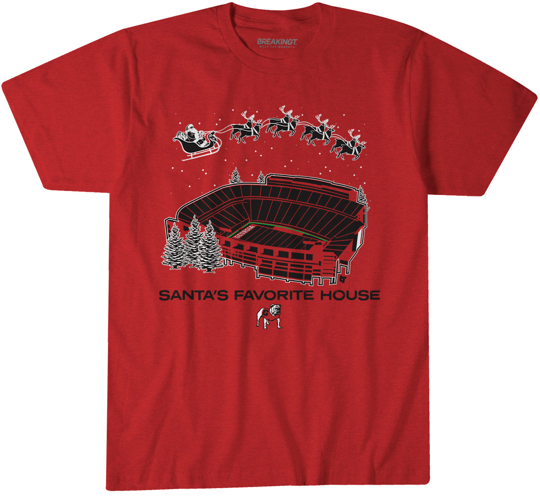 Georgia Football: Santa's Favorite House