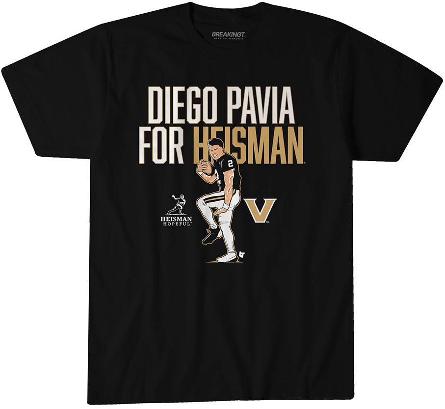 Vanderbilt Football: Diego Pavia for Heisman Statue Pose