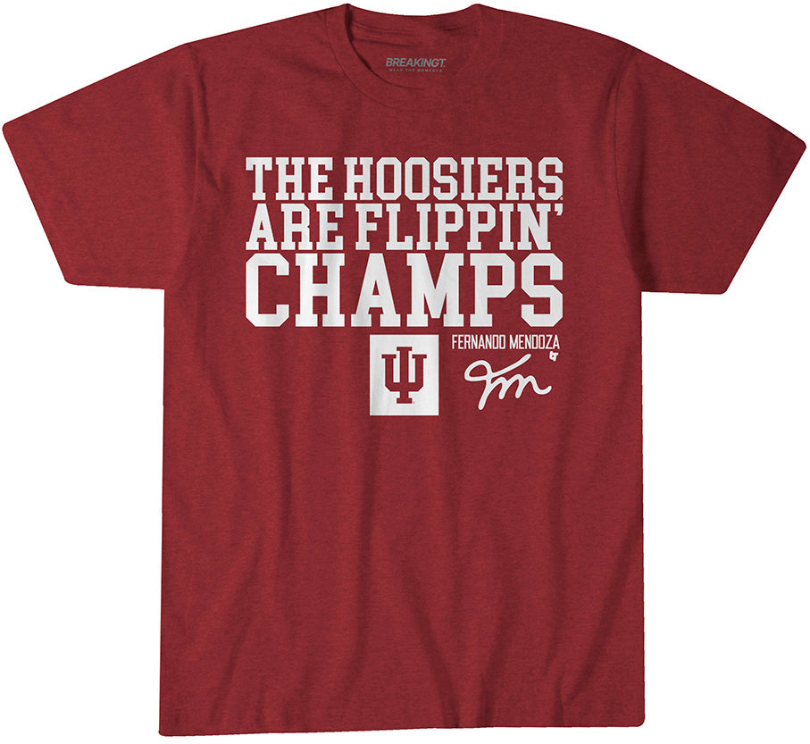 Indiana Football: Fernando Mendoza The Hoosiers Are Flippin' Champs