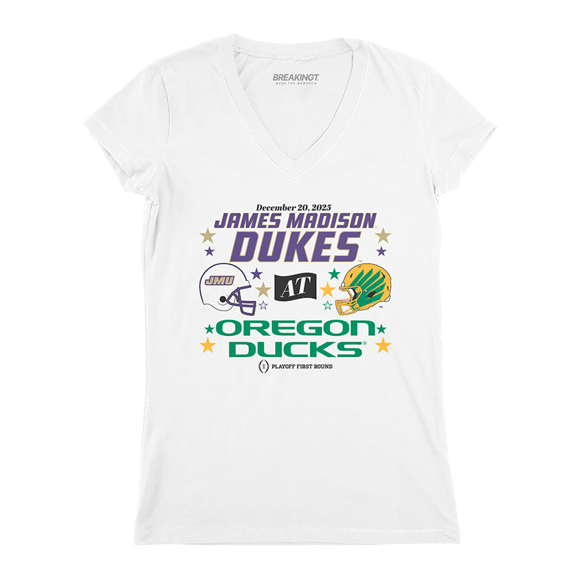 Oregon Ducks & JMU Dukes: 2025 CFP First Round Matchup