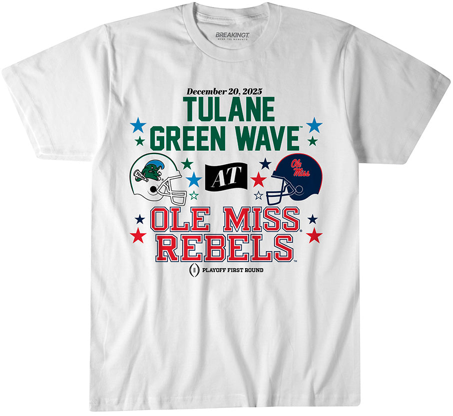 Ole Miss Rebels & Tulane Green Wave: 2025 CFP First Round Matchup