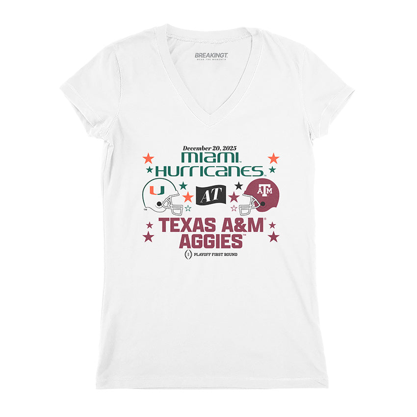 Texas A&M Aggies & Miami Hurricanes: 2025 CFP First Round Matchup