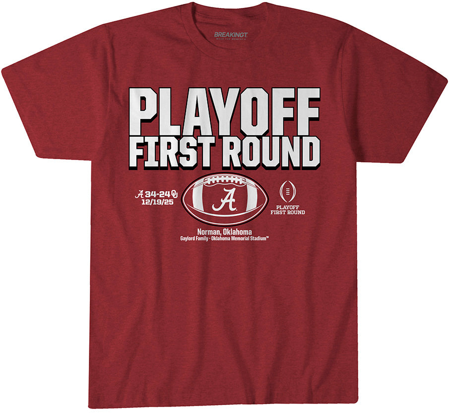 Alabama Crimson Tide: 2025 CFP First Round Winner