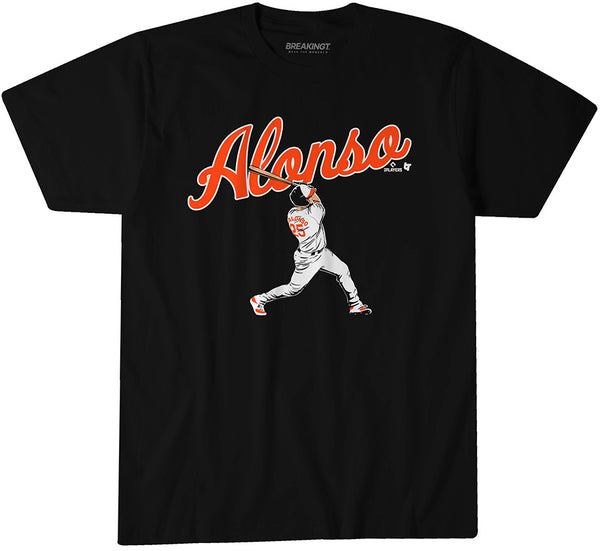 Pete Alonso Slugger T-Shirt, Baltimore Baseball - MLBPA x BreakingT