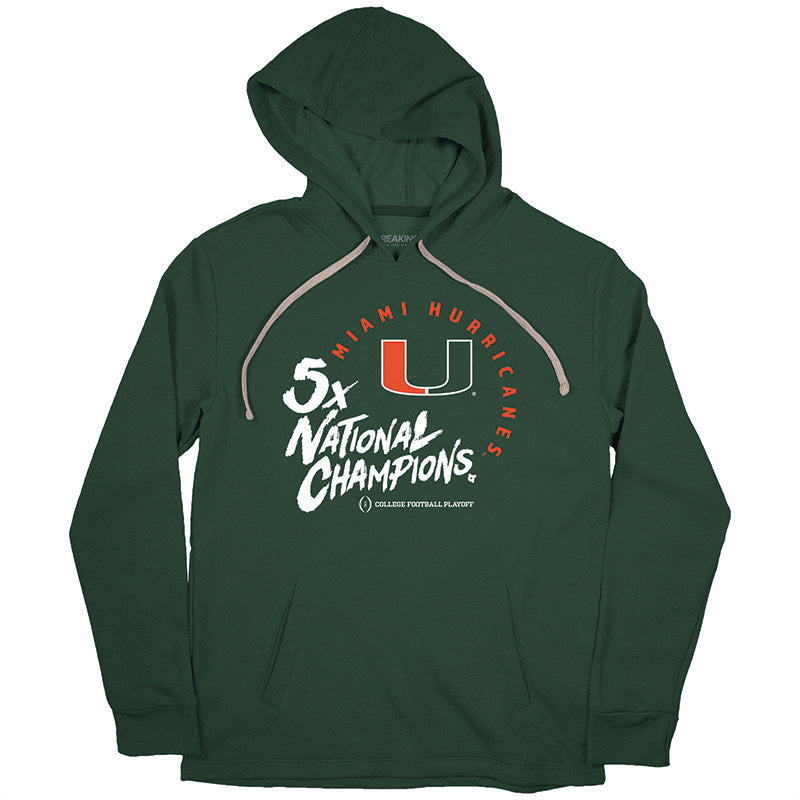Miami Football: 2025 CFP Five-Time National Champions