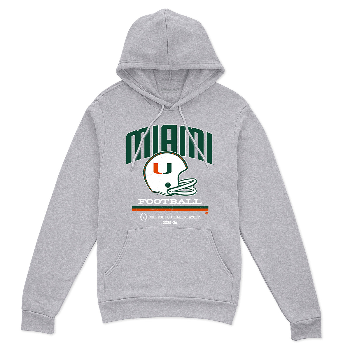 Miami Football: 2025 CFP Vintage Helmet