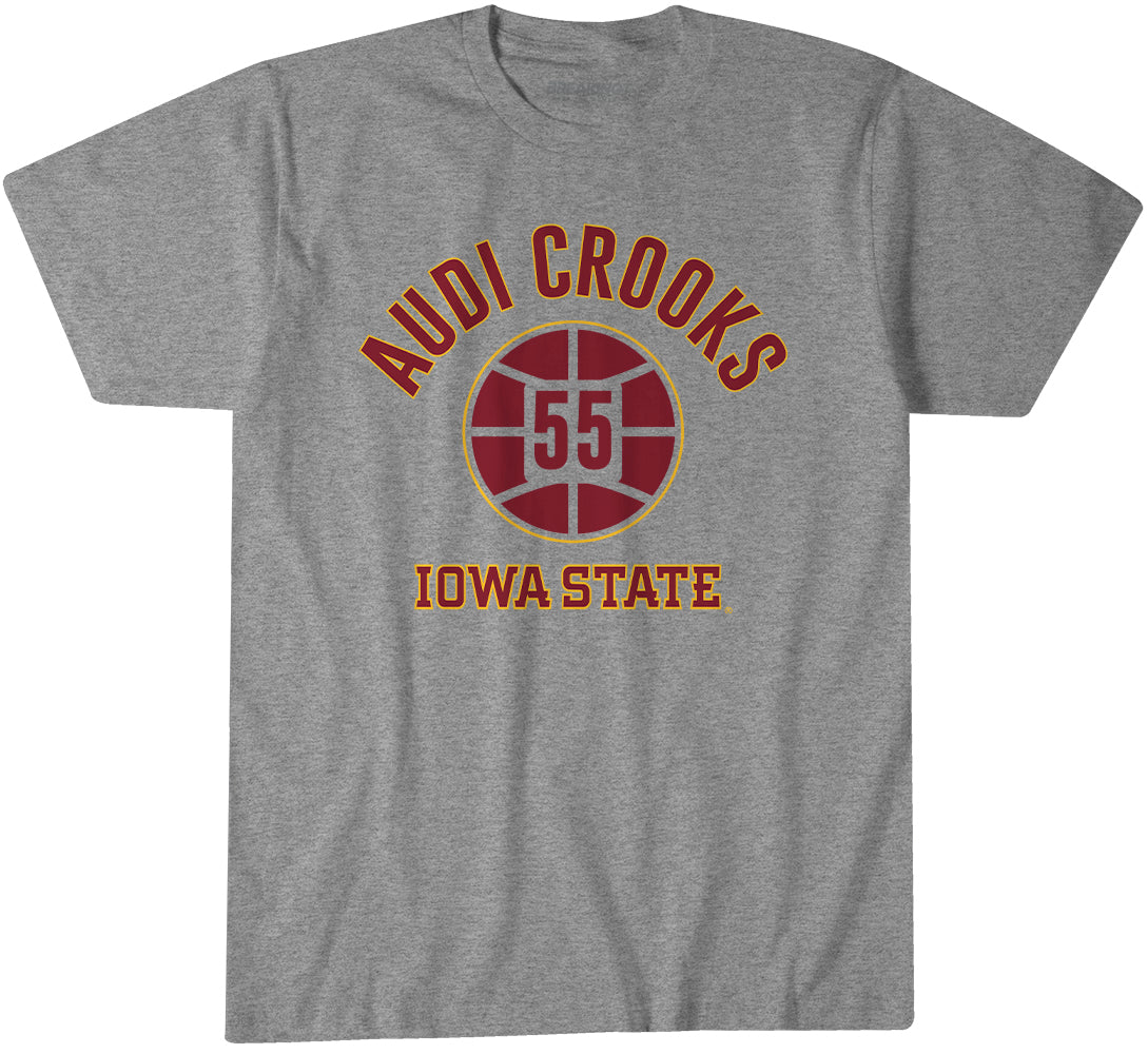 Iowa State Basketball: Audi Crooks Name Number Ball