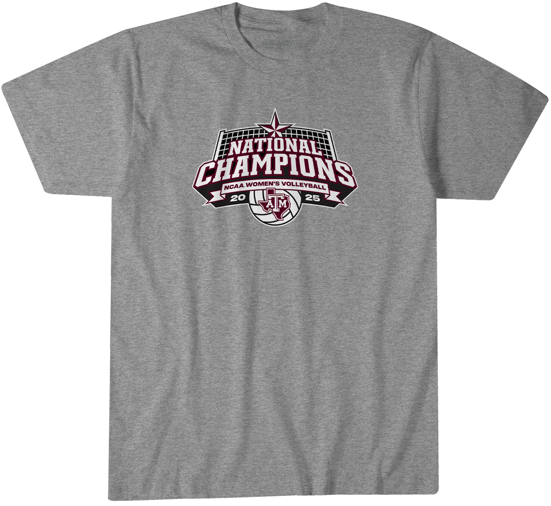 Texas A&M Volleyball: 2025 National Champions Logo