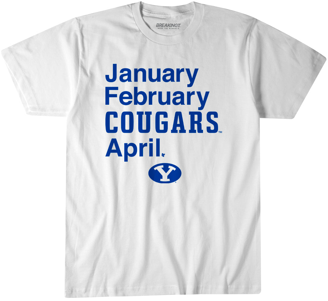 BYU Basketball: January February Cougars April