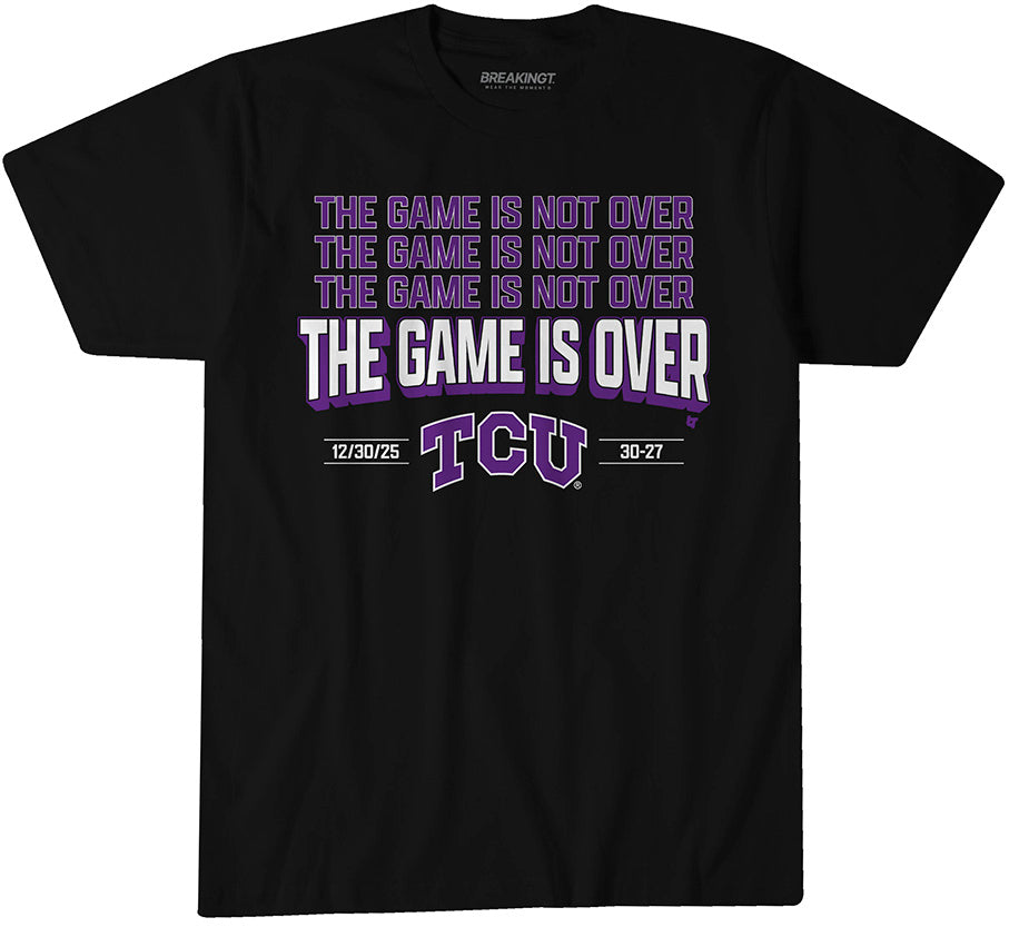 TCU Football: The Game is Over