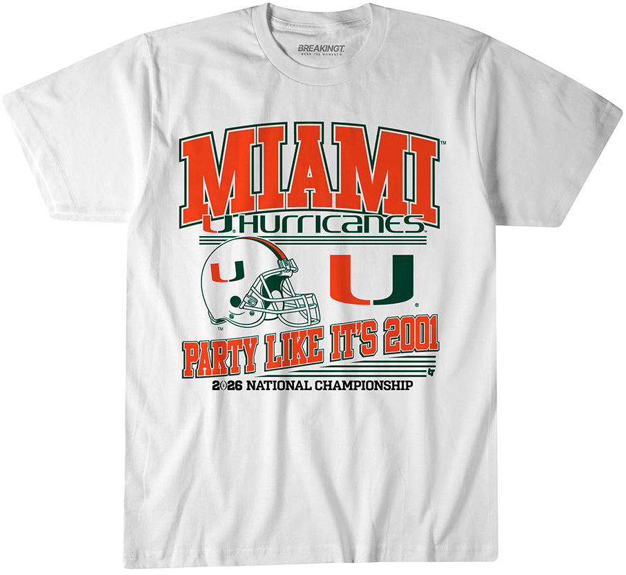 Miami Football: CFP Party Like It's 2001