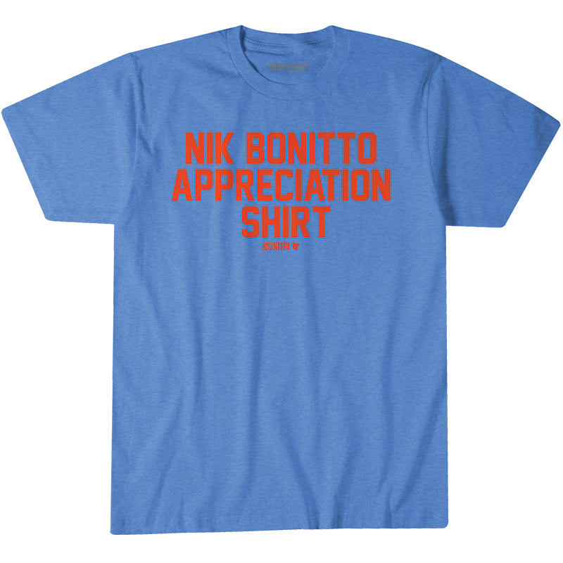 Nik Bonitto Appreciation Shirt