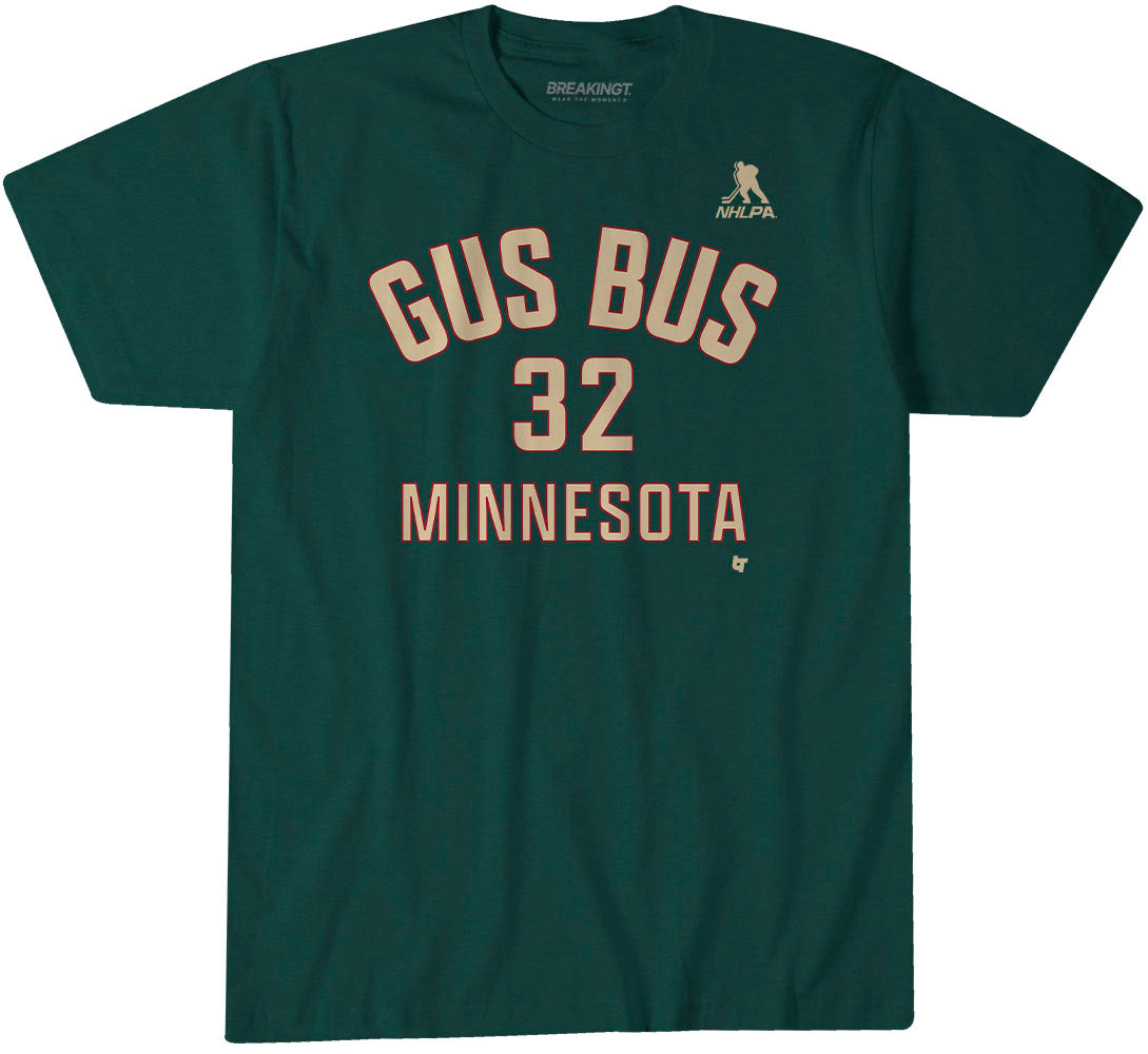 Filip Gustavsson: Minnesota Gus Bus Name & Number