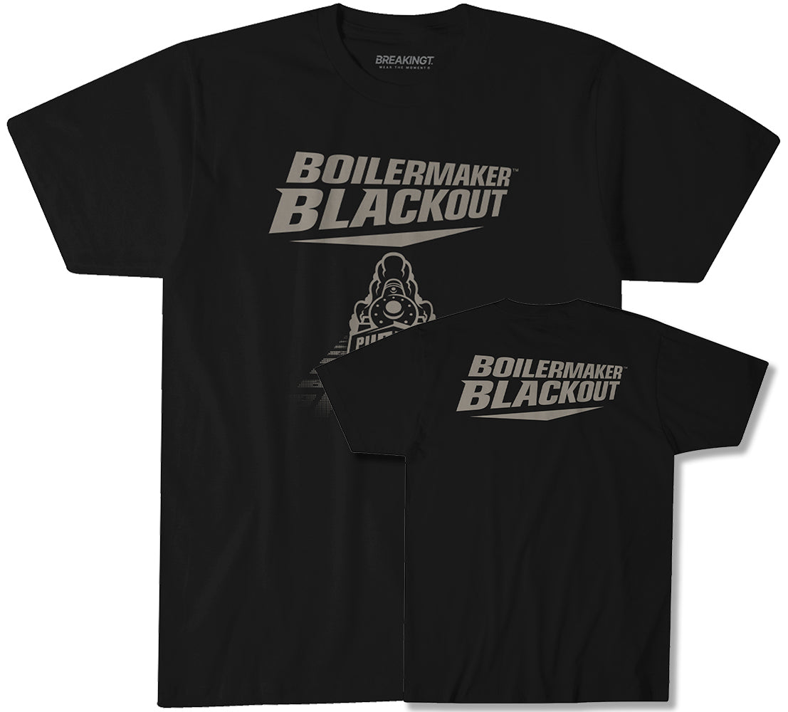 Purdue Basketball: Boilermaker Blackout Front & Back