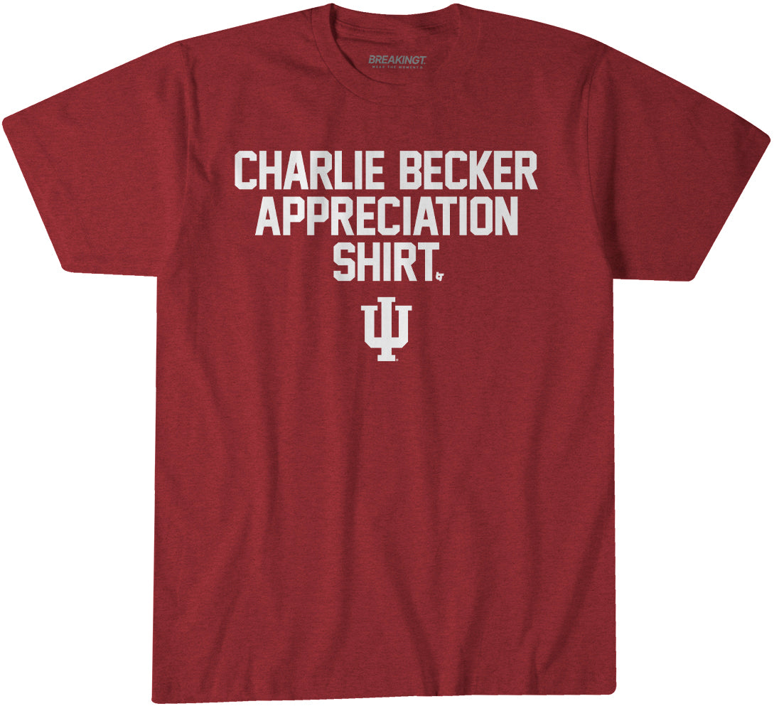 Indiana Football: Charlie Becker Appreciation Shirt