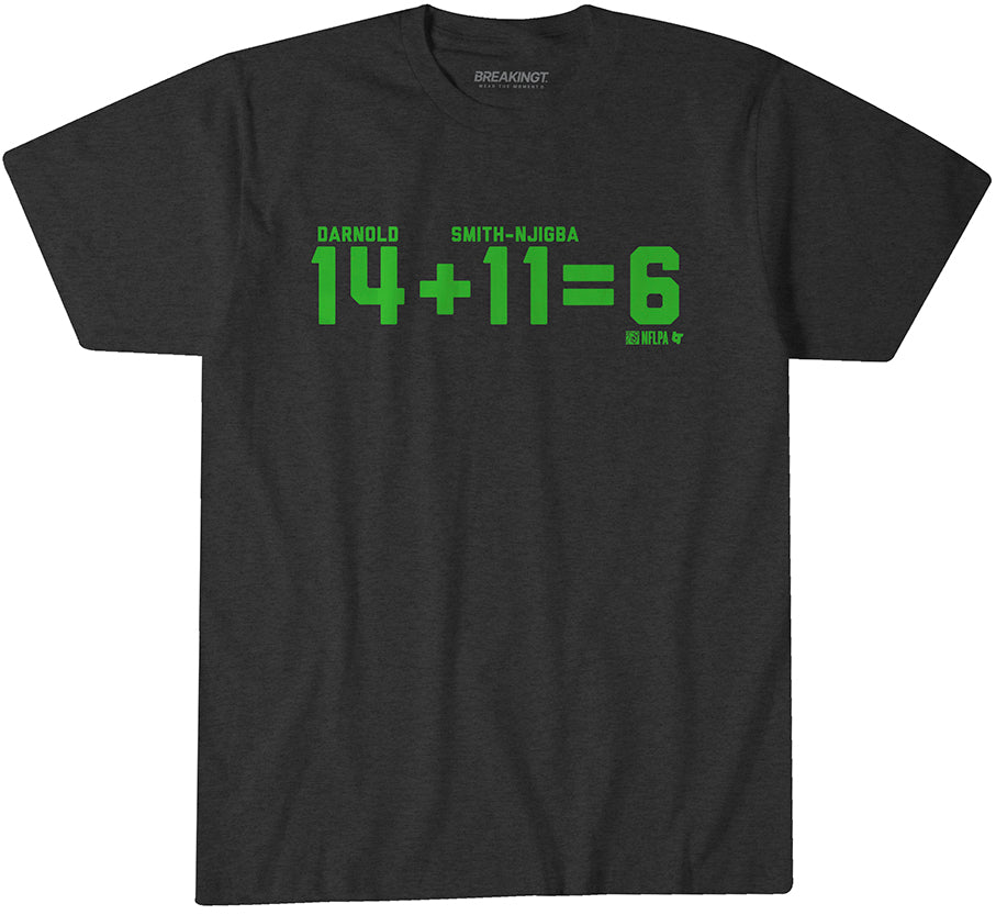 Sam Darnold & Jaxon Smith-Njigba: 14 + 11 = 7